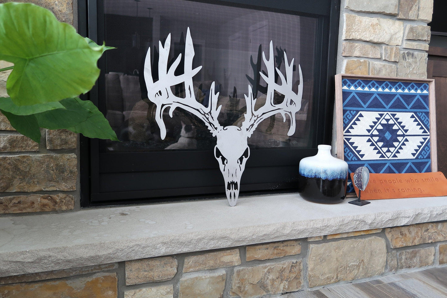 Metal Deer Home/Cabin Decor, Hunting Wall art - properfabrication